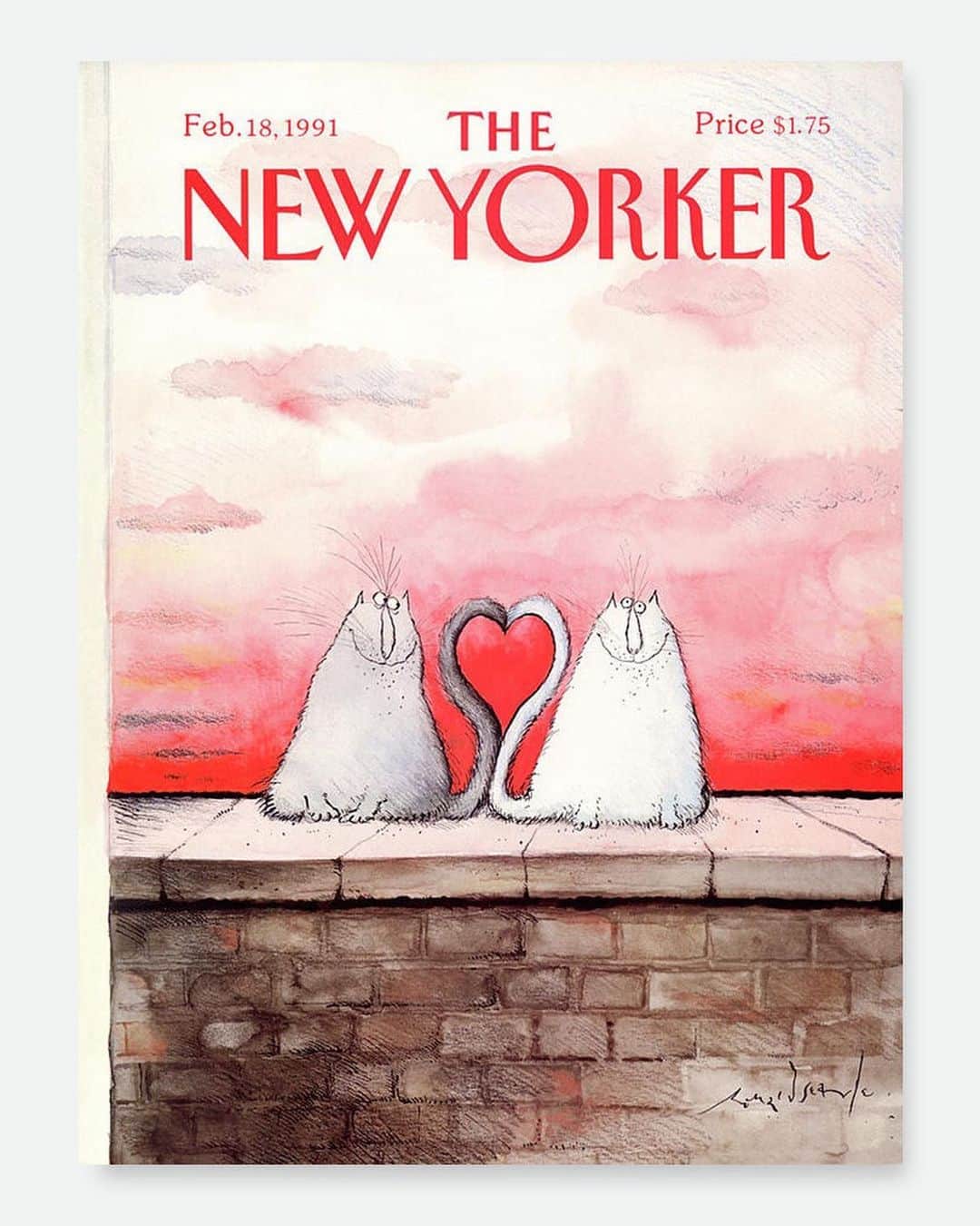 The New Yorkerさんのインスタグラム写真 - (The New YorkerInstagram)「A collection of Valentine’s Day covers, from 1953 to 2019. #NewYorkerCovers」2月15日 4時36分 - newyorkermag