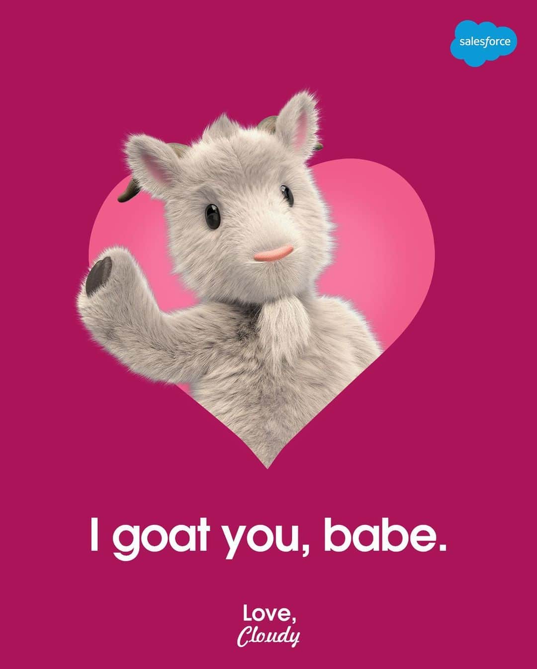 Salesforce さんのインスタグラム写真 - (Salesforce Instagram)「To: You. From: #AstroAndFriends. 💙 Happy Valentine’s Day, Trailblazers.」2月15日 4時50分 - salesforce