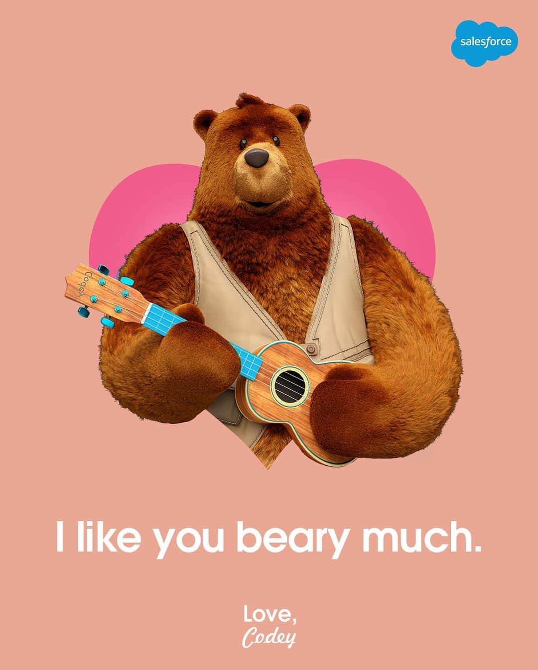 Salesforce さんのインスタグラム写真 - (Salesforce Instagram)「To: You. From: #AstroAndFriends. 💙 Happy Valentine’s Day, Trailblazers.」2月15日 4時50分 - salesforce