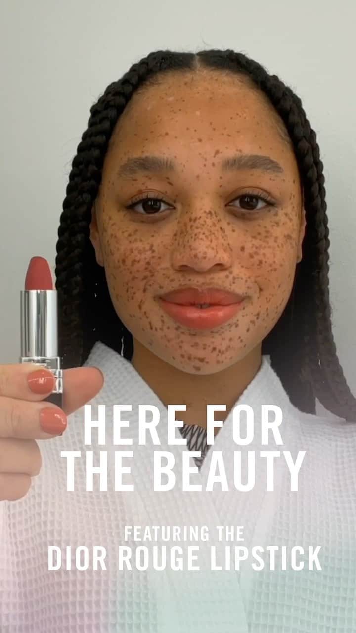 Saks Fifth Avenueのインスタグラム：「Here For The Beauty: Liven up your lips with @diormakeup's coveted Dior Rouge Lipstick. #SaksBeauty」