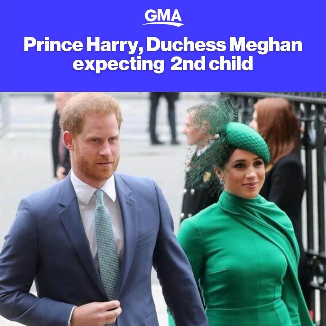Good Morning Americaさんのインスタグラム写真 - (Good Morning AmericaInstagram)「Archie, the son of Prince Harry and Meghan, the Duke and Duchess of Sussex, is going to be a big brother! Harry and Meghan announced Sunday, Valentine's Day, that they are expecting their second child. Link in bio for more. #royals #royal #princeharry #duchessofsussex」2月15日 5時30分 - goodmorningamerica