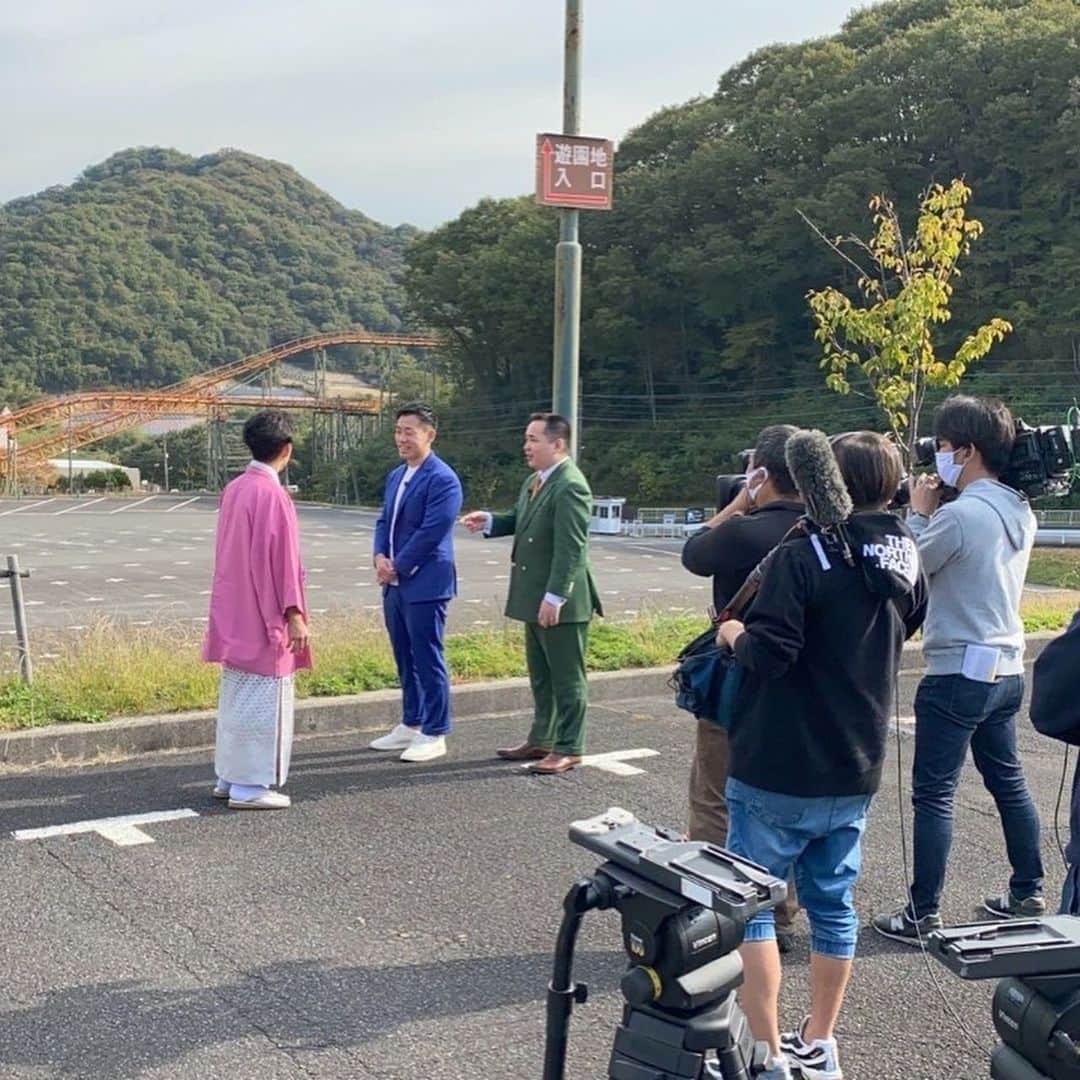のインスタグラム：「姫路のロケ。 ミルクボーイと楽しかったなー。  #姫路 #べっちょない」