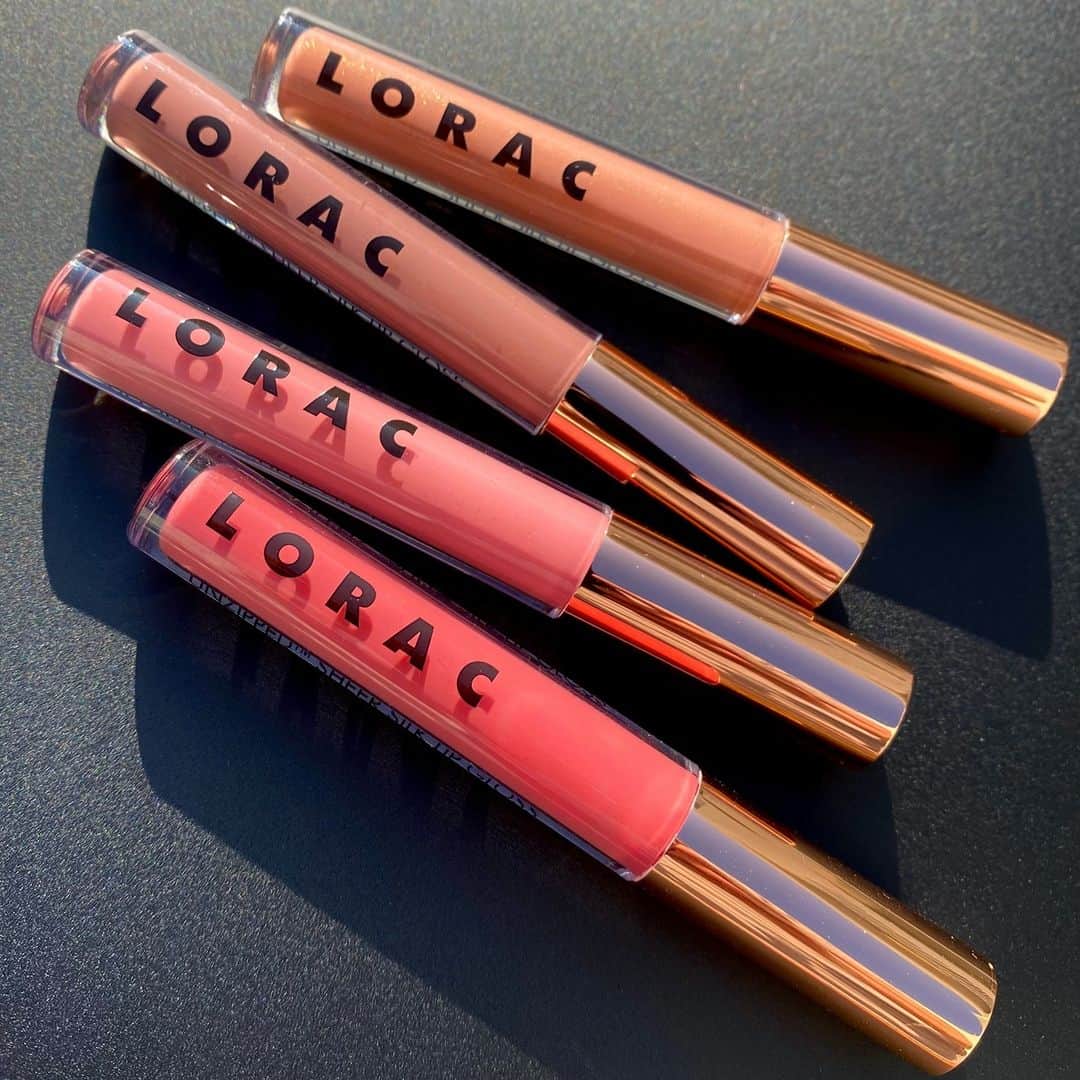LORACのインスタグラム：「Pucker up with vegan-collagen infusion 💋 UNZIPPED Sheer Silk Lip Gloss available on LORAC.com - link in bio!  #LORAC #LORACCosmetics」
