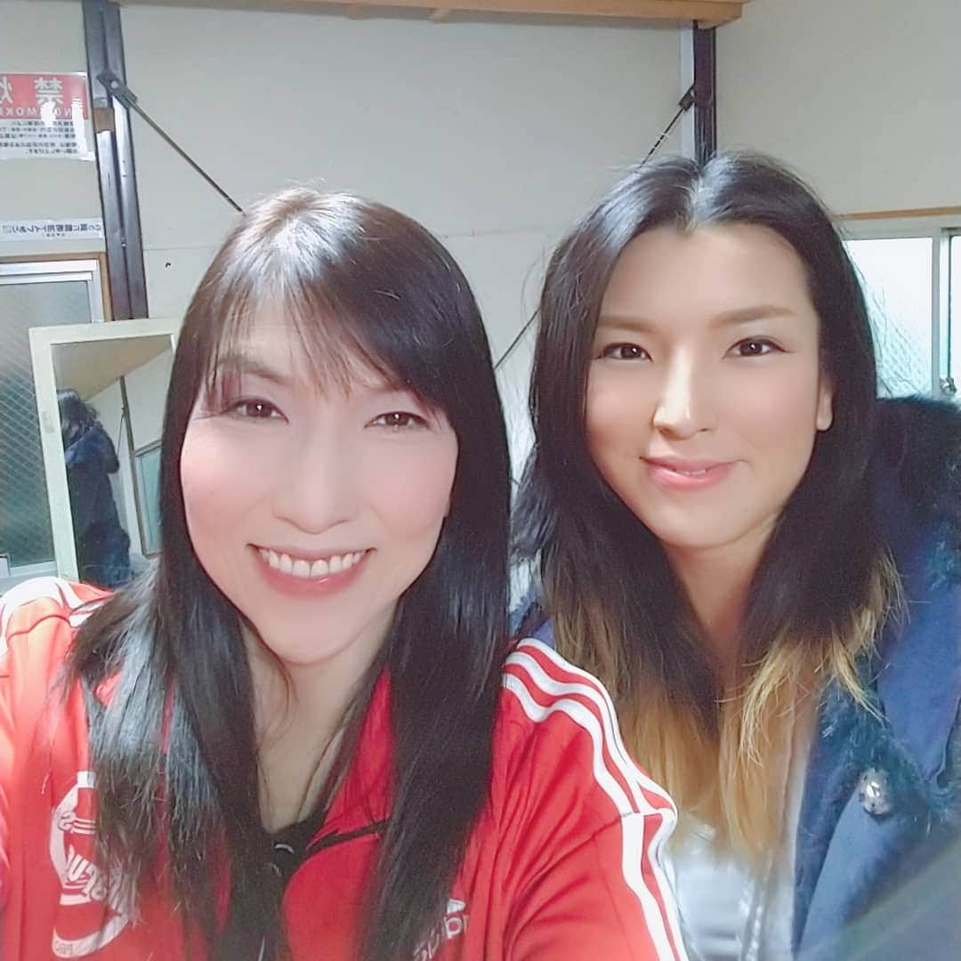 KAORUさんのインスタグラム写真 - (KAORUInstagram)「世界の志田選手(*^^*) 久しぶりに会えたね、嬉しかったよ♪  #Marvelouspro #AEW #志田光」2月15日 8時22分 - yukisaku_88