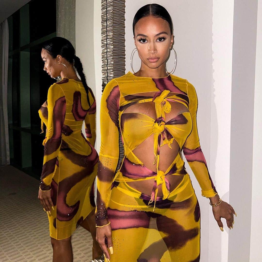 Draya Micheleのインスタグラム：「Happy Valentines Day, say it back.」