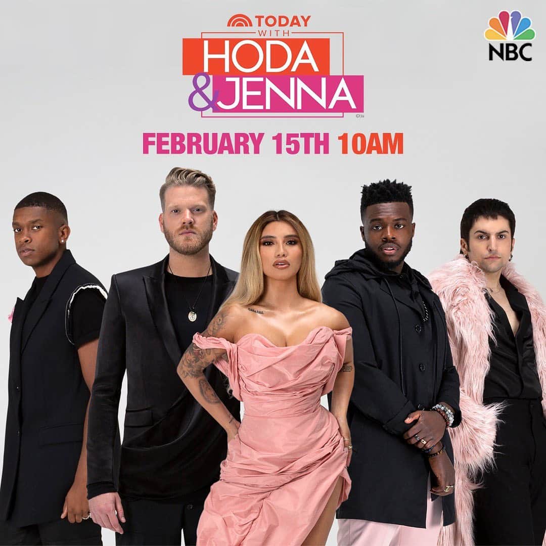 スコット・ホアイングのインスタグラム：「performing ‘coffee in bed’ tomorrow on the @todayshow ! ☕️➡️🛏」