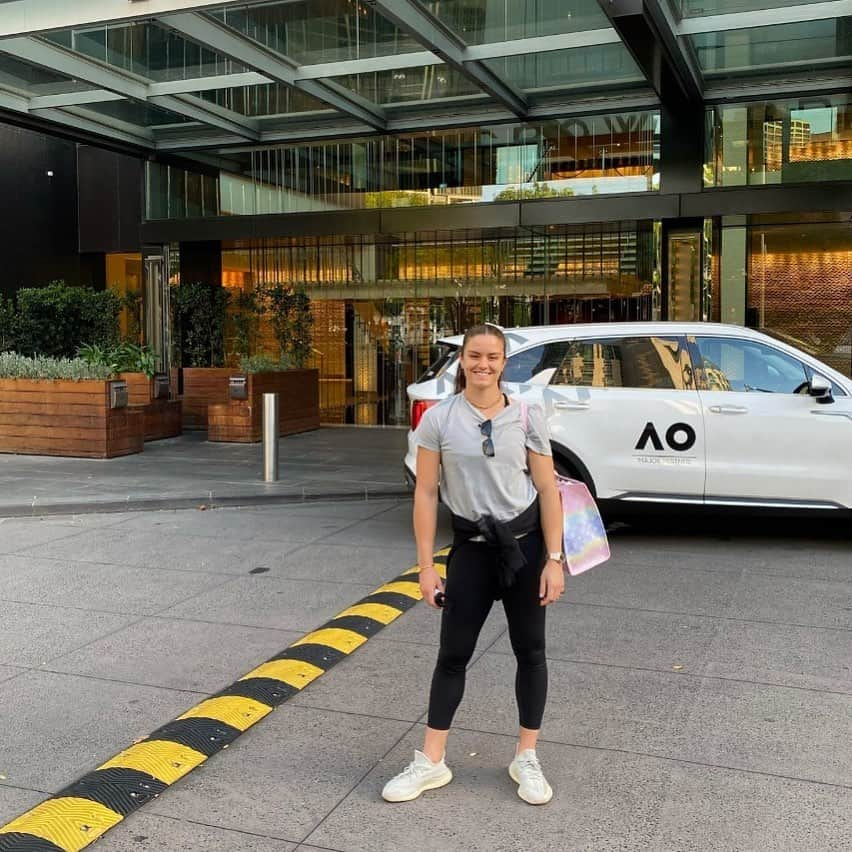 マリア・サッカリさんのインスタグラム写真 - (マリア・サッカリInstagram)「It’s been a great few weeks in Australia 🇦🇺. I want to say thank you to the @crownmelbourne for the incredible hospitality and organisation and to @tennisaustralia for making this trip possible 🙏🏼 already looking forward to coming back next year! 💪🏼」2月15日 9時32分 - mariasakkari