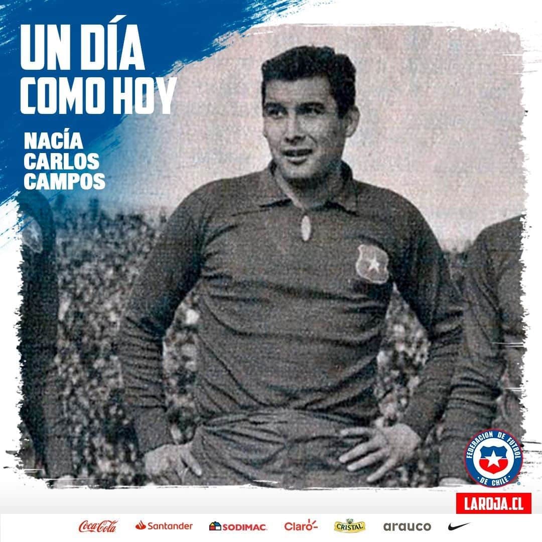サッカーチリ代表チームさんのインスタグラム写真 - (サッカーチリ代表チームInstagram)「🇨🇱 El recuerdo eterno para un mundialista y tercero del planeta.  Siempre en nuestro corazones don Carlos Campos. ⚽  🌏🥉 Copa del Mundo Chile 1962 🌏 Copa del Mundo Inglaterra 1966  #Chile #LaRoja #VamosLaRoja」2月15日 9時34分 - laroja