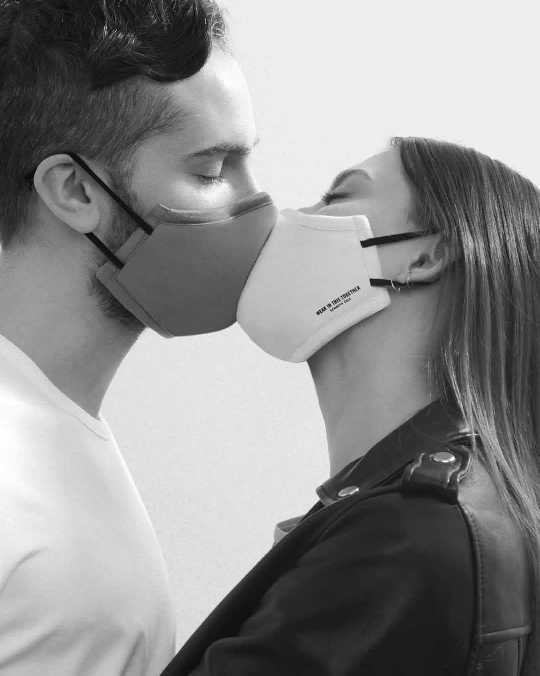 ケネスコールのインスタグラム：「Protect your loved ones… This #ValentinesDay, your partner just wants to hear those 3 little words: Protection, Comfort, Style. That’s why The Perfect Mask is the perfect match to help keep you and yours safe and well. #WearAFuckingMask #StaySafe #ProtectEachOther」