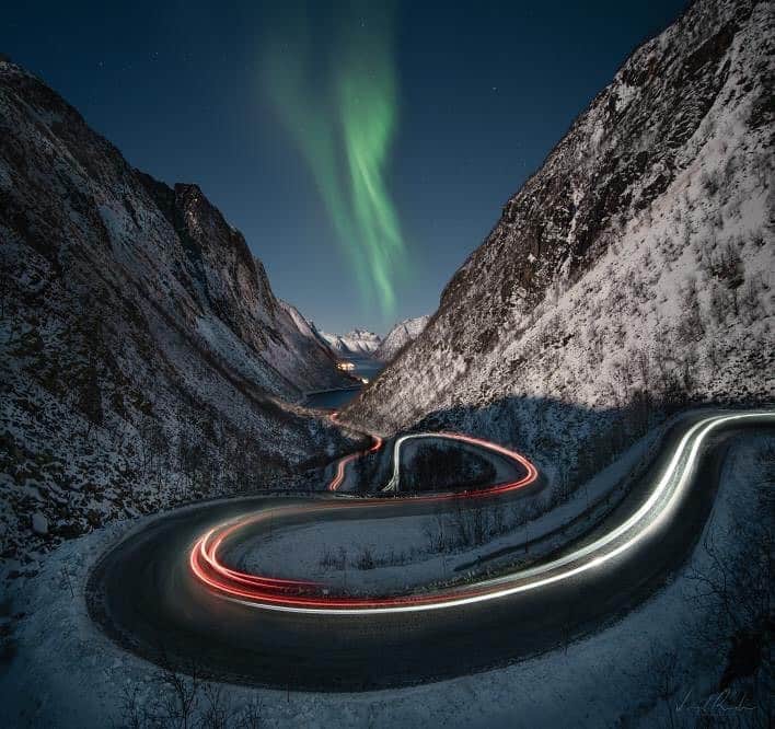 instagoodのインスタグラム：「Follow my work @virgilreglioniphotography. You will find a pannel of polar lights, aurora borealis and dramatic landscapes. I always try to bring inspiring photographs with strong and contructive compositions that illustrate the beauty of the far North.」