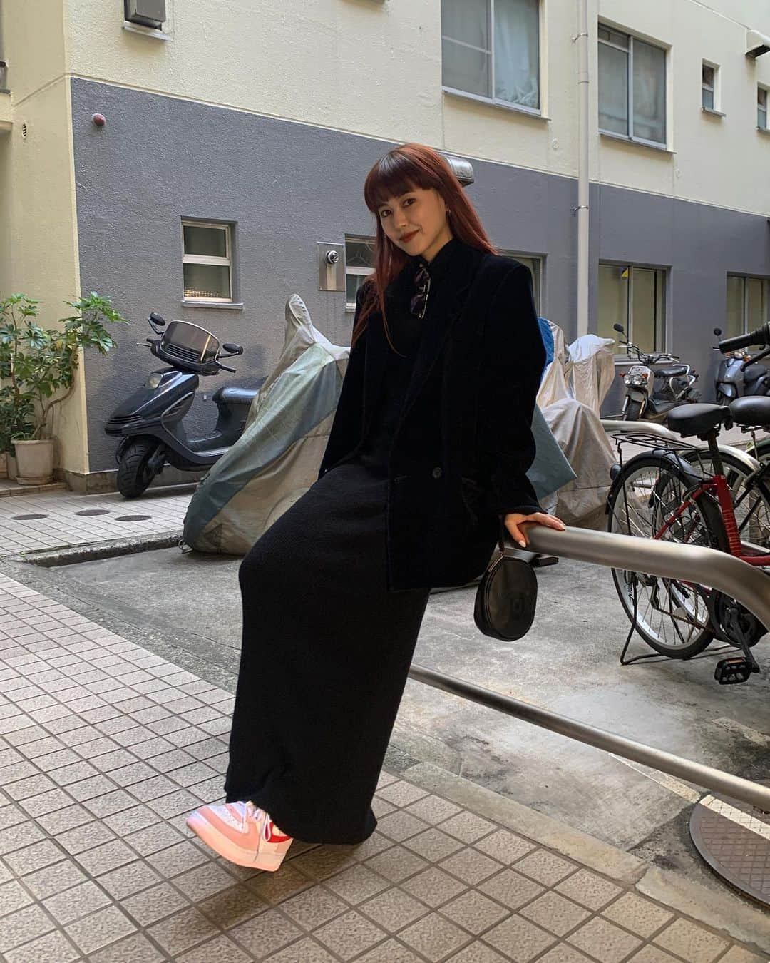 菅沼ゆり（ゆりっぱ）さんのインスタグラム写真 - (菅沼ゆり（ゆりっぱ）Instagram)「153cmコーデ。 スキンケア変えてから肌の調子良くて 最近はまたノーファンデ🐥 あと前髪切った」2月15日 19時35分 - yurippa93