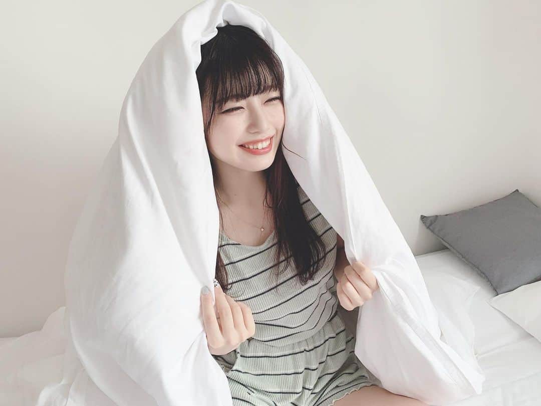 高橋みおのインスタグラム：「🤍﻿ ﻿ 朝起きれる方法とは 〜 🥱☁️﻿ ﻿ ﻿ ﻿ ﻿ ﻿ ﻿ ﻿ ﻿」