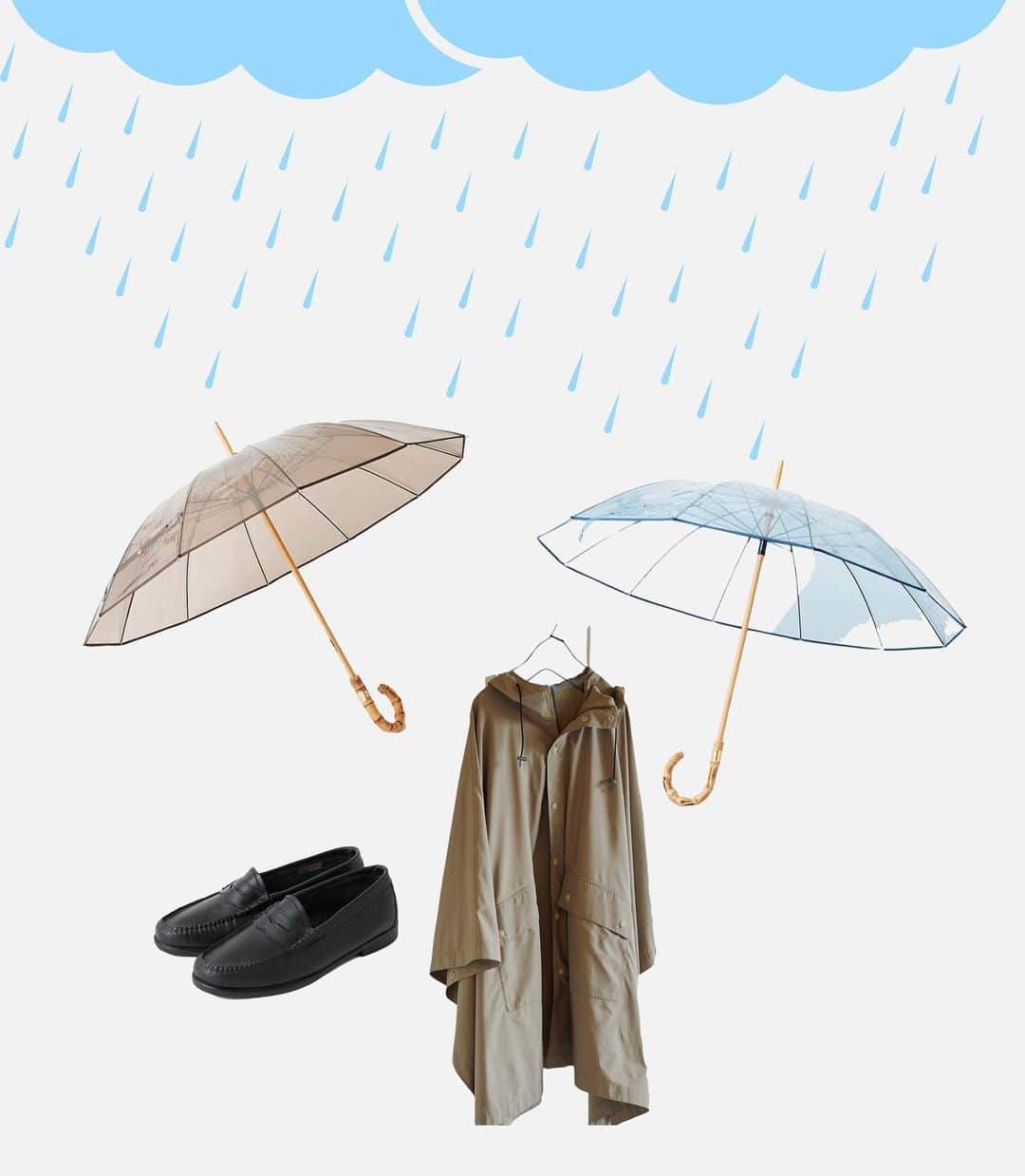 ELLE SHOP_JPさんのインスタグラム写真 - (ELLE SHOP_JPInstagram)「今日はすごい雨でしたね。春は雨が多い季節。こんなおしゃれな傘があれば雨の日もちょっとだけ楽しくなりそうです。  #エルショップ#トラディショナルウェザーウェア#ガリャルダガランテ#ELLESHOP#TraditionalWeatherwear#GALLARDAGALANTE#傘#かさ#雨の日のおしゃれ#umbrella @gallardagalante @traditionalweatherwear」2月15日 19時44分 - elleshop_jp