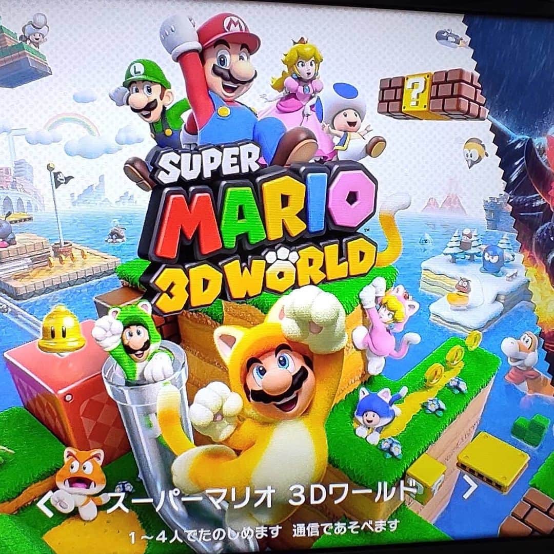 越中睦士さんのインスタグラム写真 - (越中睦士Instagram)「GET🍄🎮  #supermario3dworld  #スーパーマリオ  #Nintendo #supermario」2月15日 19時51分 - makotokoshinaka