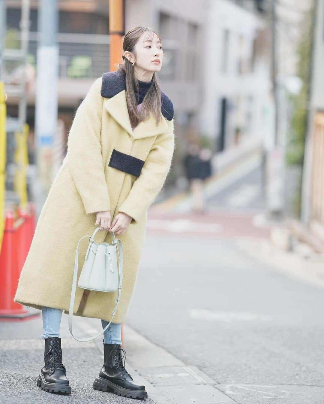 團遥香さんのインスタグラム写真 - (團遥香Instagram)「いつかのコーデ👗🤍 冬こそカラフルがお気に入り🌈  @polene_paris  @redyazel  @to_the_sea_hawaii  @dholic_official  #ootd」2月15日 19時52分 - haruka_dan_official