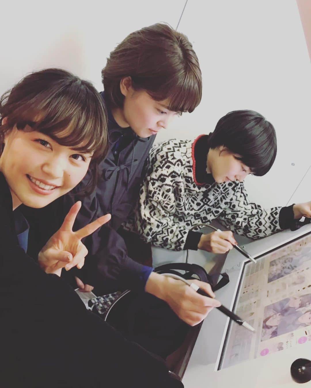 Negiccoのインスタグラム：「アルバム見返していたらシリーズ。﻿ 2018年12月。﻿ 新潟駅南のドンキホーテが入っているビルで、﻿ プリクラ撮った。﻿ ﻿ #Negicco」