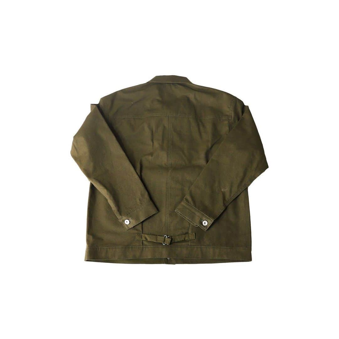 スロウさんのインスタグラム写真 - (スロウInstagram)「: SLOW limited item deadstock military tentcloth trucker jacket type 50sミリタリー テントクロスをSLOWのフィルターを通し再構築したクロージングシリーズ。 ※路面店限定 オンライストアはもう少々お待ちくださいませ」2月15日 20時46分 - slow2008