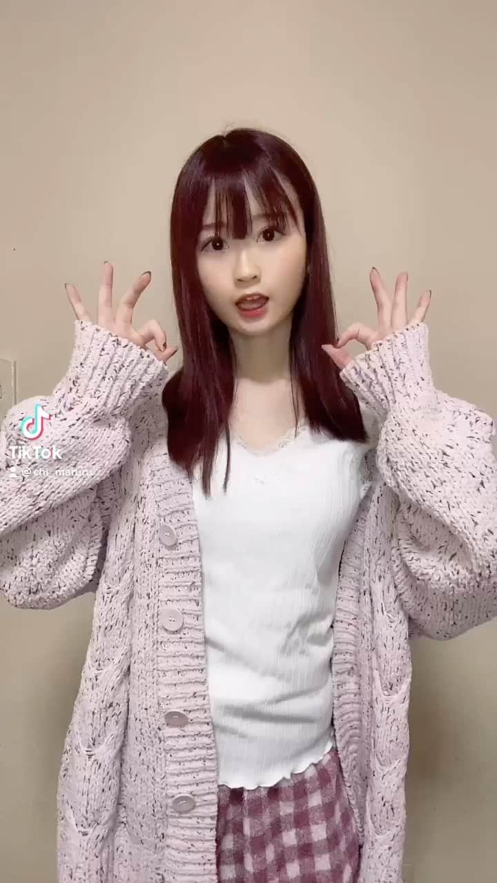 佐野心音のインスタグラム：「OK?❤︎ * * #tiktok #tiktokjapan #dance」