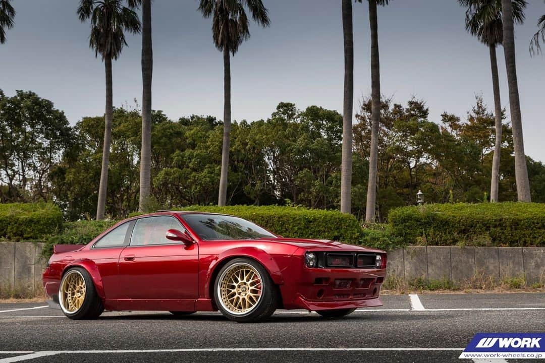 のインスタグラム：「AITO NET @masato.ide.1003 Nissan S14 on WORK VS XX #artofwheel #vsxx」