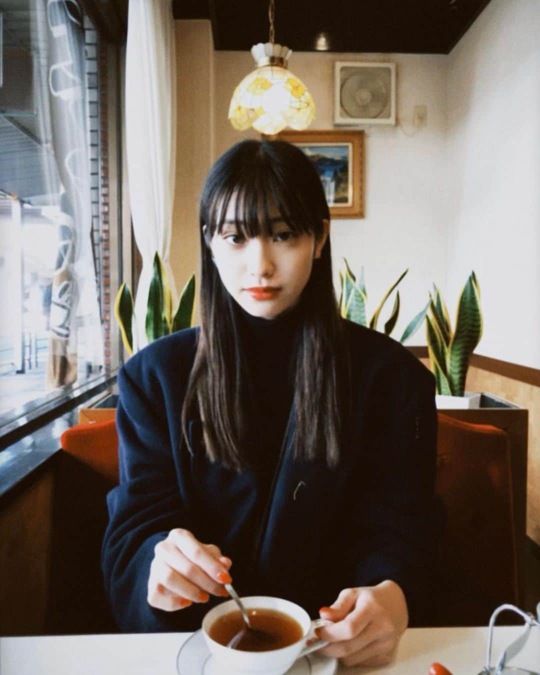 北澤舞悠（まゆちる）のインスタグラム：「☕️」