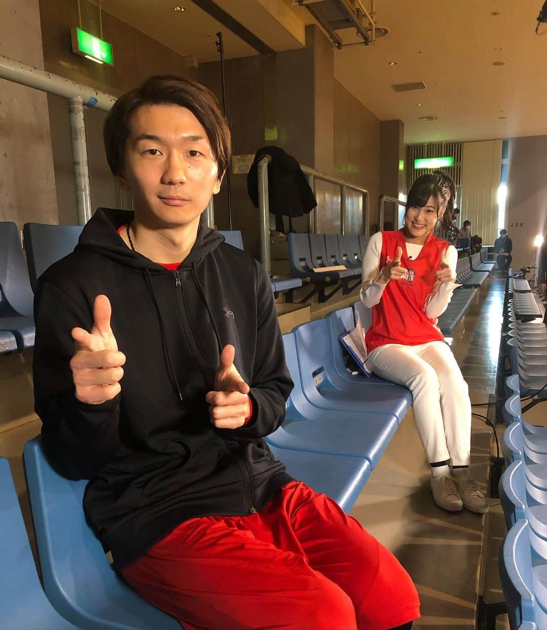 竹内里奈さんのインスタグラム写真 - (竹内里奈Instagram)「🏀Go!JETS!!🔥 明日の☀️シャキット！で、 千葉ジェッツの #西村文男 選手のインタビュー 放送予定です🎤 西村選手の独特の世界観や、 バスケへの考え方なと語っていただきました☺️✨ ・ ・ ・ #千葉ジェッツふなばし #千葉ジェッツ #bリーグ #バスケ #basketball #バスケ選手 #バスケ好き #バスケ女子 #スポーツ女子 #ポニーテール #ユニフォーム #インタビュー #チバテレ #シャキット #アナウンサー #フリーアナウンサー #竹内里奈」2月15日 12時19分 - rina.takeuch