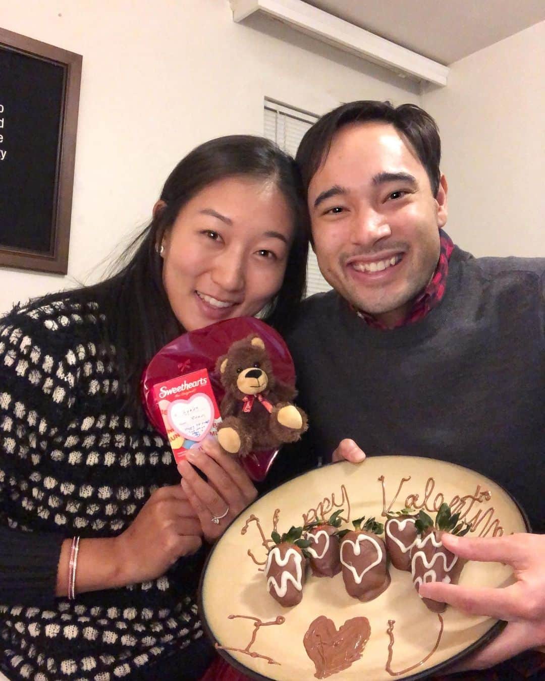 のインスタグラム：「My Valentine✨❤️🥰 #thankful」