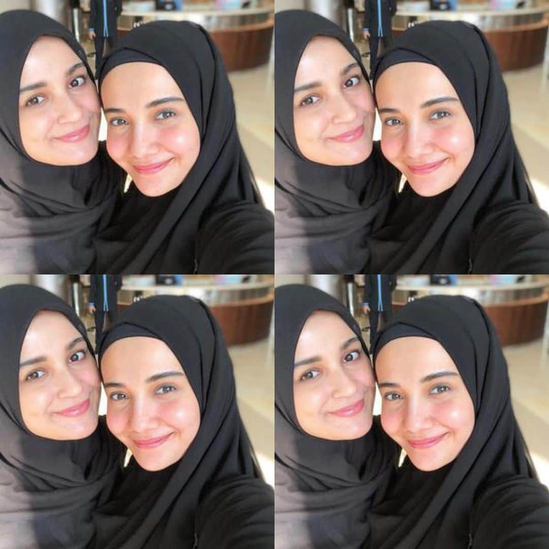 Zaskia Sungkarのインスタグラム：「I miss you already  , Ditinggal my lop ke Jogja lama 🥲  ( ini foto lama masih kinclong ya bun 🤣 sekarang muka belang2 , leher garis2 item wkkk Alhamdulillah)」
