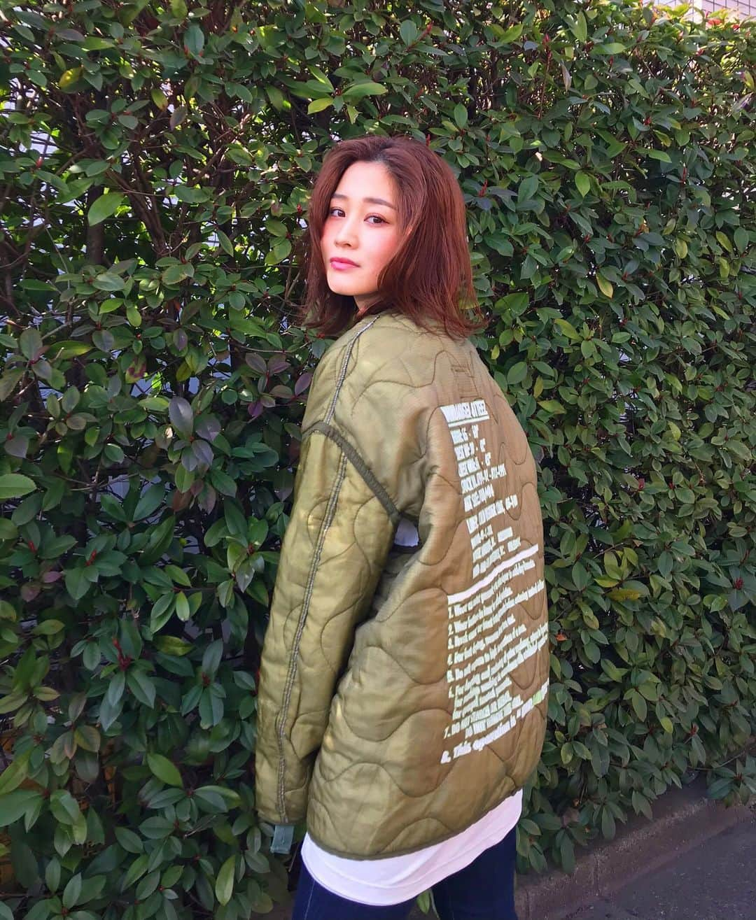 橘花凛さんのインスタグラム写真 - (橘花凛Instagram)「jacket🧥　@81teez @windandsea_wear   2月20日12時〜販売開始  WIND AND SEA NAKAMEGURO、WIND AND SEA OSAKA、 81TEEZオンラインショップにてお取り扱いされるそうです♩」2月15日 14時33分 - rintakahashi0809