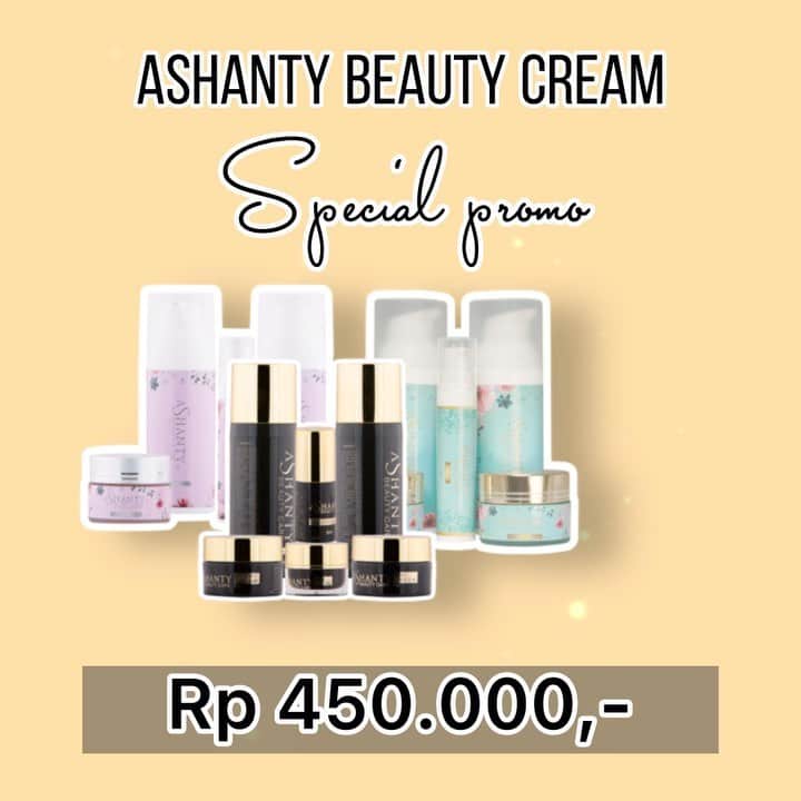 ASHANTY BEAUTY CREAM OFFICIALのインスタグラム：「🌸Ashanty Beauty Cream🌸  Masih promo, Ashanty Beauty Cream hanya Rp 450.000,- perpaket 🛍 Kamu sudah bisa mendapatkan satu paket cream by Ashanty  • Whitening Cream • Acne Cream • Anti Aging   Dapatkan kulit wajah idaman, cerah, lembut, lembab, kencang dan kenyal 😍   _________________________________ Informasi dan pemesanan : WA: 087778489900 WA: 081287388885 WA: 081293823950 WA: 085781140354 FAST RESPONS CLICK LINK yang ada di Bio IG @ashantybeautycosmetics 🛍 _________________________________ #ashantybeautycosmetics #beauty #cosmetics #brandlocal #kosmetikhalal #makeup #kosmetikartis #ashanty #thehermansyah #beautyvlogger #jualkosmetikmurah #cosmetics #kosmetikbagus #ashantyid #keluargaasix #ashantyhermansyah #ashantyid #loosepowder #bedak #bedaktabur #eyeliner」