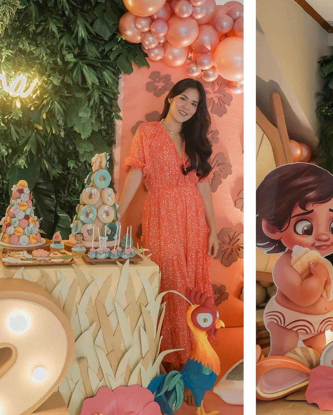 Raisa Andrianaさんのインスタグラム写真 - (Raisa AndrianaInstagram)「Details from Zalina’s 2nd birthday.. Super cute Moana decor by @littlethoughtsplanner (as always!). Thanks @olaharika udh selalu make my initial idea 100x better! You rock Tante Ola ❤️ On her only eat-as-much-sugar-as-you-want day, I only want the best (and the prettiest!) thank you @liano.pattiserie for the birthday cake, macaroon tower and cakepops! ❤️」2月15日 15時13分 - raisa6690