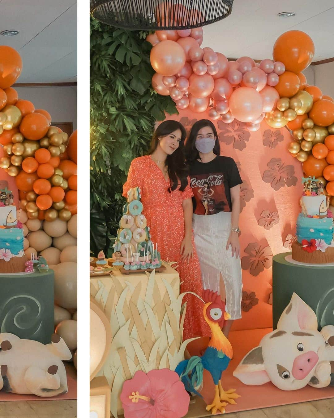 Raisa Andrianaさんのインスタグラム写真 - (Raisa AndrianaInstagram)「Details from Zalina’s 2nd birthday.. Super cute Moana decor by @littlethoughtsplanner (as always!). Thanks @olaharika udh selalu make my initial idea 100x better! You rock Tante Ola ❤️ On her only eat-as-much-sugar-as-you-want day, I only want the best (and the prettiest!) thank you @liano.pattiserie for the birthday cake, macaroon tower and cakepops! ❤️」2月15日 15時13分 - raisa6690