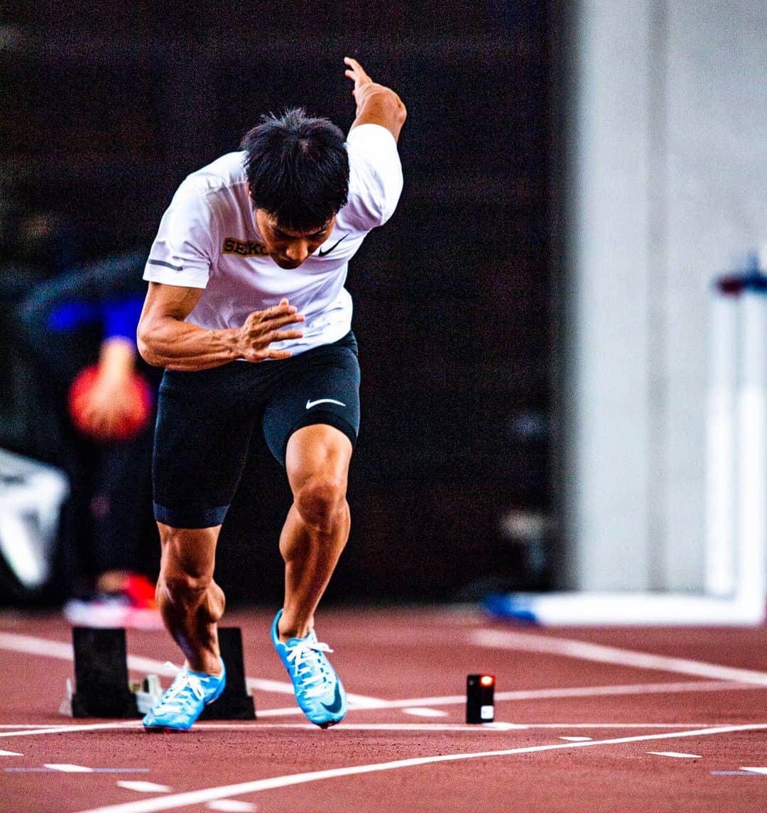 セイコースポーツのインスタグラム：「-Photo by Atsushi Kondo- #山縣亮太  #陸上  #セイコー #TIMEIT #seiko #time #teamseiko #Seiko #nike #陸上  #photooftheday #picoftheday #sports #athletic #run #running #100m #200m #dash #スポーツ #短距離 #training #トレーニング #アスリート #athlete #trackandfield #sprinter #sprinters #スプリンター #筋肉 #muscle」
