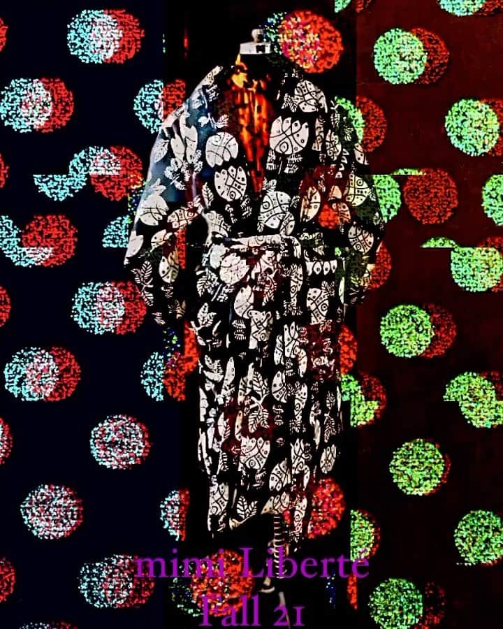 のインスタグラム：「🌈mimi Liberté FW21🌈    March 5th - March 14th presented physically at our Michel Klein Paris showroom and digitally through Joor with Zoom appointments available upon request  infos @fct.fashion #mimiliberté #michelklein #online #FW21  #PFW  #neon #glitter #travellingthroughtheworld  #shearling #suede #silk #cotton #cashmere #prints #embroidery #colors #mimiliberté #michelklein」