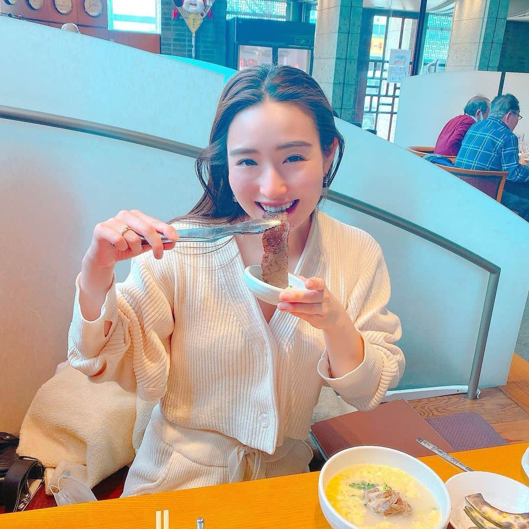 齊藤家澄さんのインスタグラム写真 - (齊藤家澄Instagram)「#焼肉 #大東園 #おいち♡ #🍖 #美ボディがんばるぞ！ #ダイエット中」2月15日 15時53分 - kanchi_w