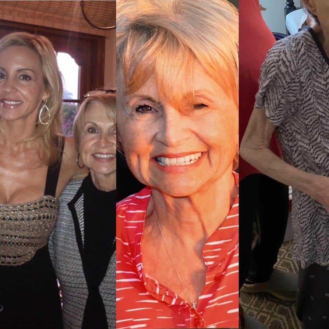 カミール・グラマーのインスタグラム：「Valentine’s Day is about love.. I would like to extend this day to honor and share the love I have for my mother who has been battling cancer for years. I spent an hour or so FaceTiming  with her as she weeped over our years of wonderful experiences and fond memories. Unfortunately due to Covid and my moms fear of it due to her very frail condition (pictured on rt) I’m able to see her on my phone and we can speak for hours when she can.  It has  been a difficult time for our family . My father has been my mom’s 24 hour caregiver. He’s the best! Thank God for family. I was there to help them in Aug, Sept and Oct. but with the scare of rising cases her fear has grown understandably.  I have watched her struggle with this awful disease for many years. I pray for her and all that are struggling and fighting this dreadful disease.  I wanted to jump through my phone and hold her, comfort her. I love you mom. I pray they find a cure one day. ❤️🙏」