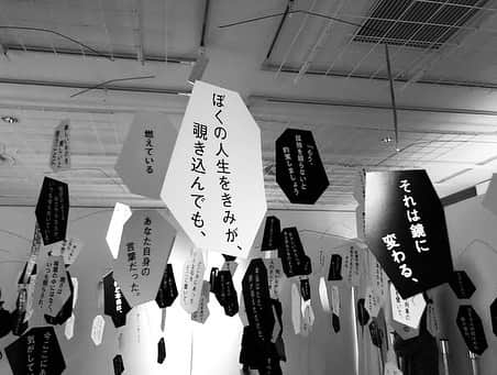土井コマキさんのインスタグラム写真 - (土井コマキInstagram)「涙が出た。最果タヒさんの詩の展示は、もはや音楽だ。 委ねられて、自分の輪郭がはっきりとする。鏡を見るよりも。  ここ最近ずっと考えていることがあります。タイムリー。  #最果タヒ展  #RICOHGR #写真練習中 #grsnaps」2月15日 17時45分 - doikomaki