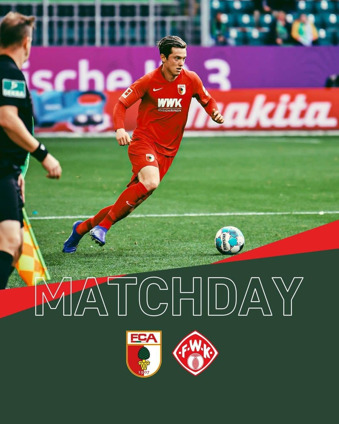 FCアウクスブルクさんのインスタグラム写真 - (FCアウクスブルクInstagram)「Unsere Freunde aus Würzburg kommen zum Testspiel! ⚽👉 Live und exklusiv ab 14.00 Uhr im #FCA TV! 📺 #FCAFWK #FCA1907 #fcaugsburg #Friendly」2月15日 18時28分 - fcaugsburg1907