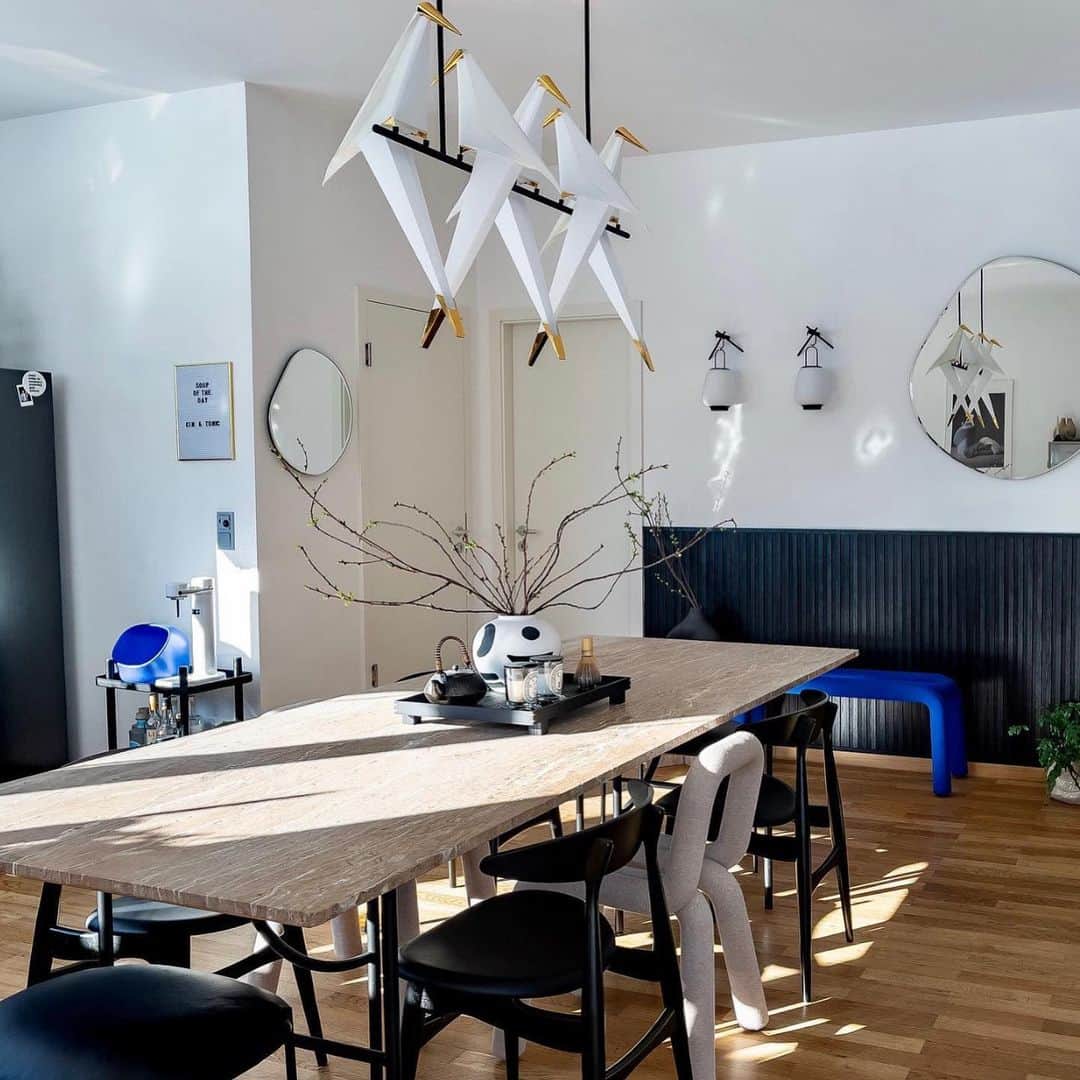 My Interiorのインスタグラム：「Good morning from this modern home of @chrisfluence」