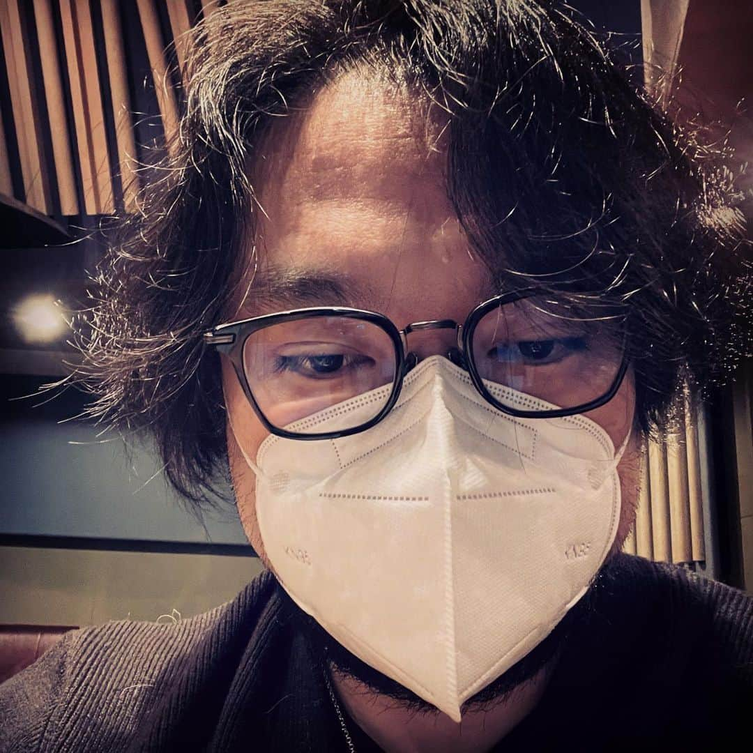 藤沢文翁さんのインスタグラム写真 - (藤沢文翁Instagram)「収録開始します。 息苦しい。。。。」2月15日 19時16分 - fujisawabun_o