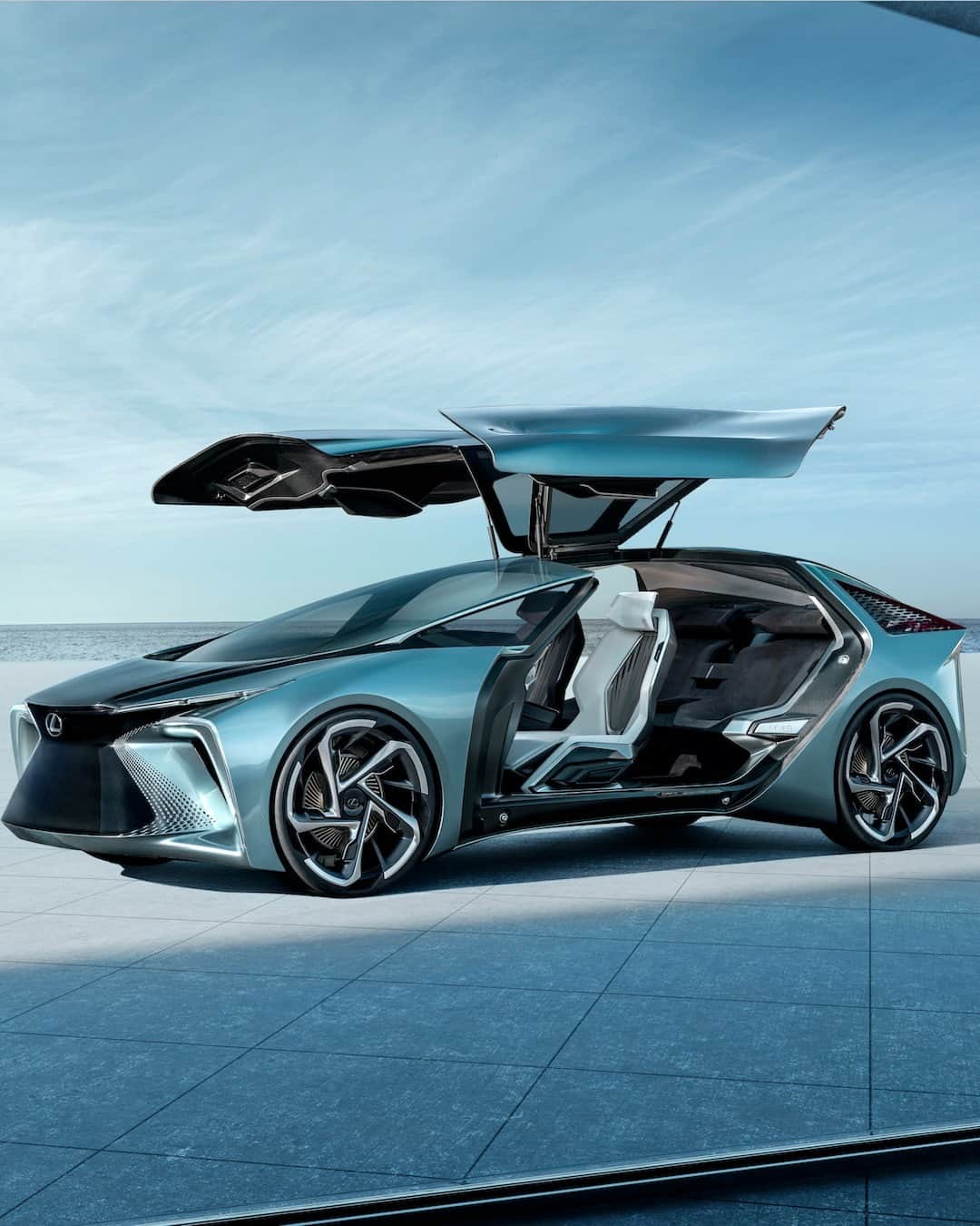 Lexus UKのインスタグラム：「Inviting, isn't it? Lexus LF-30 Electrified concept.」