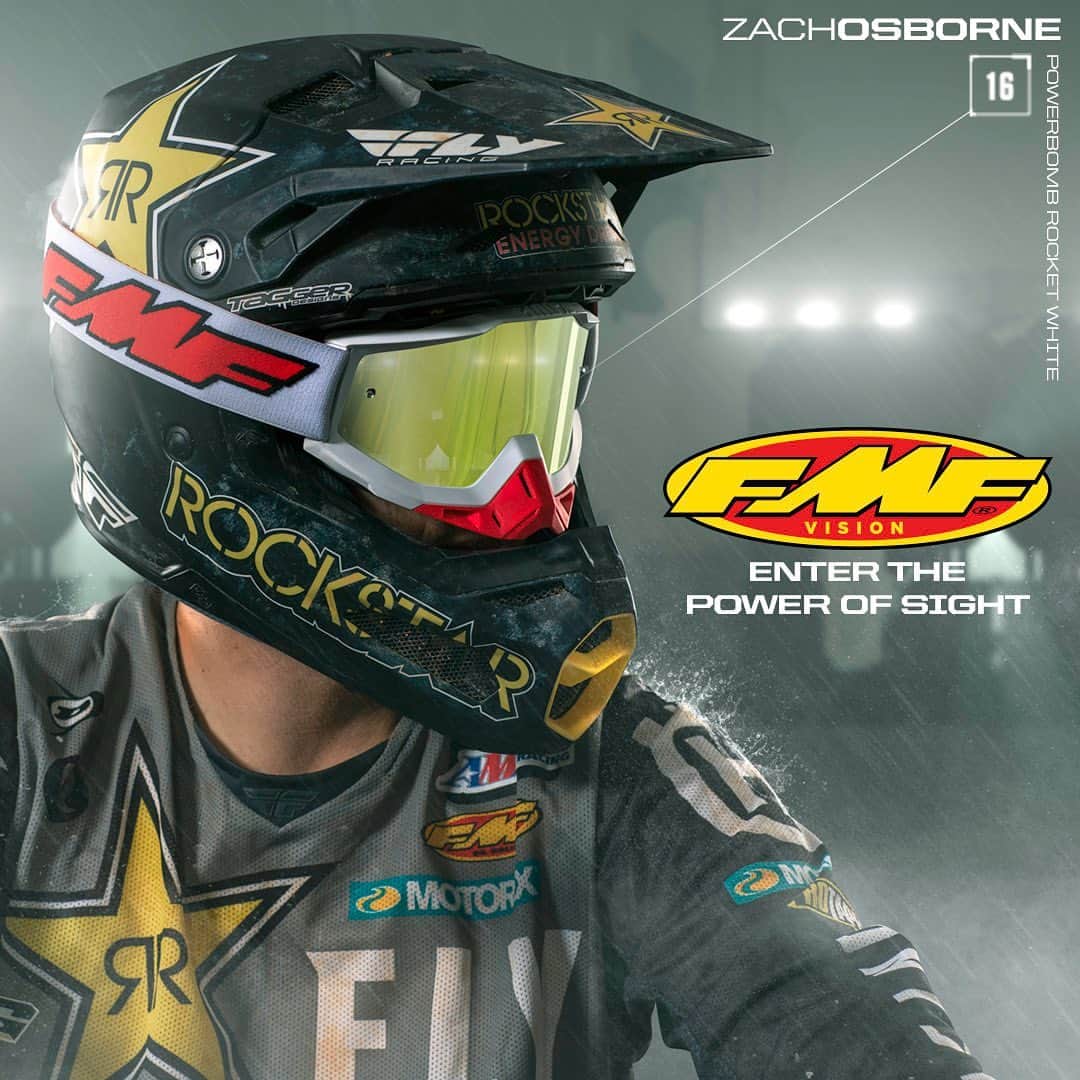 Racer X Onlineさんのインスタグラム写真 - (Racer X OnlineInstagram)「Enter The Power Of Sight- @fmf73 has teamed up with the great minds at 100% to bring a whole new VISION to 2021. Welcome to @fmfvision. Head over to their page to learn more. @Zach0_16 #partnership」2月16日 5時33分 - racerxonline