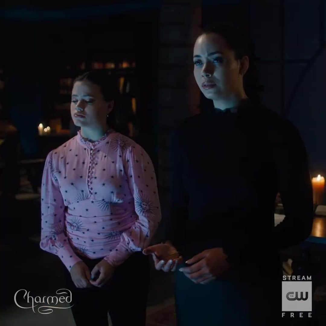 The CWのインスタグラム：「The magical world is in their hands. Stream a new episode of @cw_charmed free only on The CW! #Charmed」