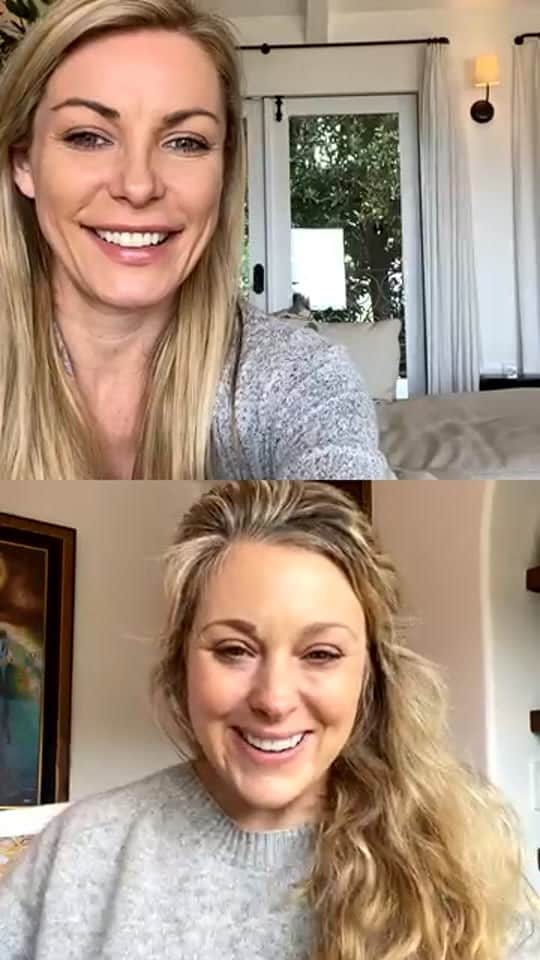 のインスタグラム：「Having a chat with @bethdoane on Cyber Bullying. We cover recent events in media and end with ways we help ourselves relax. Thanks for tuning in xo #myreallife」