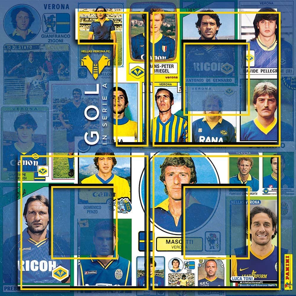 エラス・ヴェローナFCのインスタグラム：「𝗠𝗜𝗟𝗟𝗘. 𝗠 𝗜 𝗟 𝗟 𝗘.  Quello di #Barak è il gol numero 1️⃣0️⃣0️⃣0️⃣ del Verona in Serie A. Una grande storia. Ma #lastoriAcontinuA. 💛💙  #HVFC」