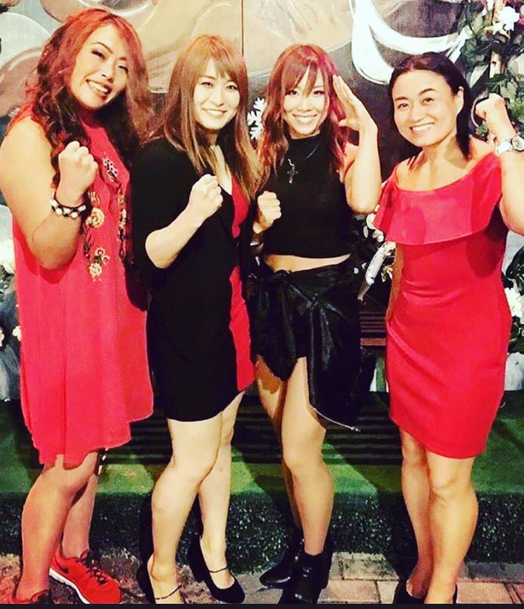 小橋建太のインスタグラム：「Fortune Dream female warriors. #hiroyomatsumoto  #IoShirai  #KAIRISANE #meikosatomura」