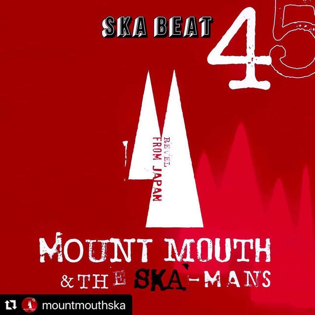 モッチェ 永井のインスタグラム：「🔫Bassで1曲参加してます🔫 Mount Mouthの呼びかけによる全国のSka-MansとのOnline SKA Session Project！﻿ ﻿ 🌐2021.4.21 に「SKA BEAT / GO TO DANCE 」Mount Mouth & The Ska-Mansの7inch SingleがDIWPHALANXよりリリースされます。新作MVも公開中！ぜひ公式アカウント(@mountmouthska )でチェックしてみてください。﻿ ﻿ #repost @mountmouthska ﻿ ⚡️情報解禁⚡️7inchリリース決定！ ﻿ THE RUDE PRESSURESのVoそして「CHANT DOWN BABYLON」のセレクターとしても活動するMount Mouthの呼びかけで、全国からクールなスキャメンズとのオンラインSKAセッションプロジェクトがによる7inchアナログ盤のリリースが4月21日に決定！ ﻿ オンラインで大集結したトップスカチューン”SKA BEAT”B面にはMount MouthとTHREE SEVEN杉原によるデュエット曲”GO TO DANCE”を収録した日本はもとより全世界に向けて発信される最高級のダンスナンバー！﻿ ﻿ 2021.4.21 Release﻿ DIWPHALANX ¥1,650  ﻿ ■SideA： 「SKA BEAT / Mount Mouth & The Ska-Mans」 ﻿ music// Traditional﻿ words// Tsuyoshi Yamaguchi﻿ ﻿ Tp. icchie (YOSSY LITTLE NOISE WEAVER)﻿ Tb. toshi.inagaki (THE SIDEBURNS)﻿ F.Hr. 高橋 聡 (mule train)﻿ Ts. 杉原 淳一 (THREE SEVEN)﻿ Ts. TAKASHIMAN (OCCUPATIONS)﻿ As. 長野 俊亨 (CONQUER ROCKS)﻿ Gu. ★ONE-50TSUCHIKAWA50-DROP★ (ex.COOL WISE MEN / ex.momonjah)﻿ Gu. Dynamite Spider (THE SILVER SONICS / Blue Beat Players / 方南の風)﻿ Org, 村田 亮 (THE SILVER SONICS / THE SKA FLAMES )﻿ Piano. KAZUYUKI SHINYA (THE RUDE PRESSURES)﻿ Ba. Billyken (The KING LION)﻿ Per. 竹内 誠 (COOL WISE MAN)﻿ Dr. TOP DOCA (mule train / THE SIDEBURNS)﻿ Vo. MOUNT MOUTH (THE RUDE PRESSURES)﻿ ﻿ ■SideB： 「GO TO DANCE / Mou Mou & Sugie With The Ska-Mans﻿」 ﻿ music// Traditional﻿ words// Tsuyoshi Yamaguchi﻿ ﻿ Mou Mou & Sugie With The Ska-Mans﻿ ﻿ Tp.Koki (Tropicos)﻿ Tb. HASE(Skylarking)﻿ T Sax. Hiroshi (beat sunset)﻿ T Sax. OKABEN(Mighty Ruler)﻿ Harmonica. TAKATSUGU OYA (THE RUDE PRESSURES)﻿ G.リン・テ伊藤 (The eskargot miles)﻿ Piano. KAZUYUKI SHINYA (THE RUDE PRESSURES)﻿ Ba.モッチェ永井 (The eskargot miles)﻿ H Clap.BabaShrimp (Tropicos)﻿ Dr. TOP DOCA (muletrain / The SIDEBURNS')﻿ Vo.杉原淳一 (THREE SEVEN)﻿ Vo. Mount Mouth (THE RUDE PRESSURES)﻿  ﻿  ﻿ #SKA ﻿ #JapaneseSkaConvention﻿ #モッチェ永井」