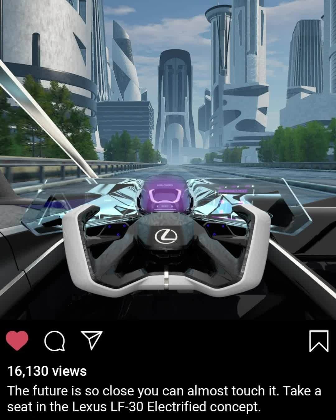 Lexus UKのインスタグラム