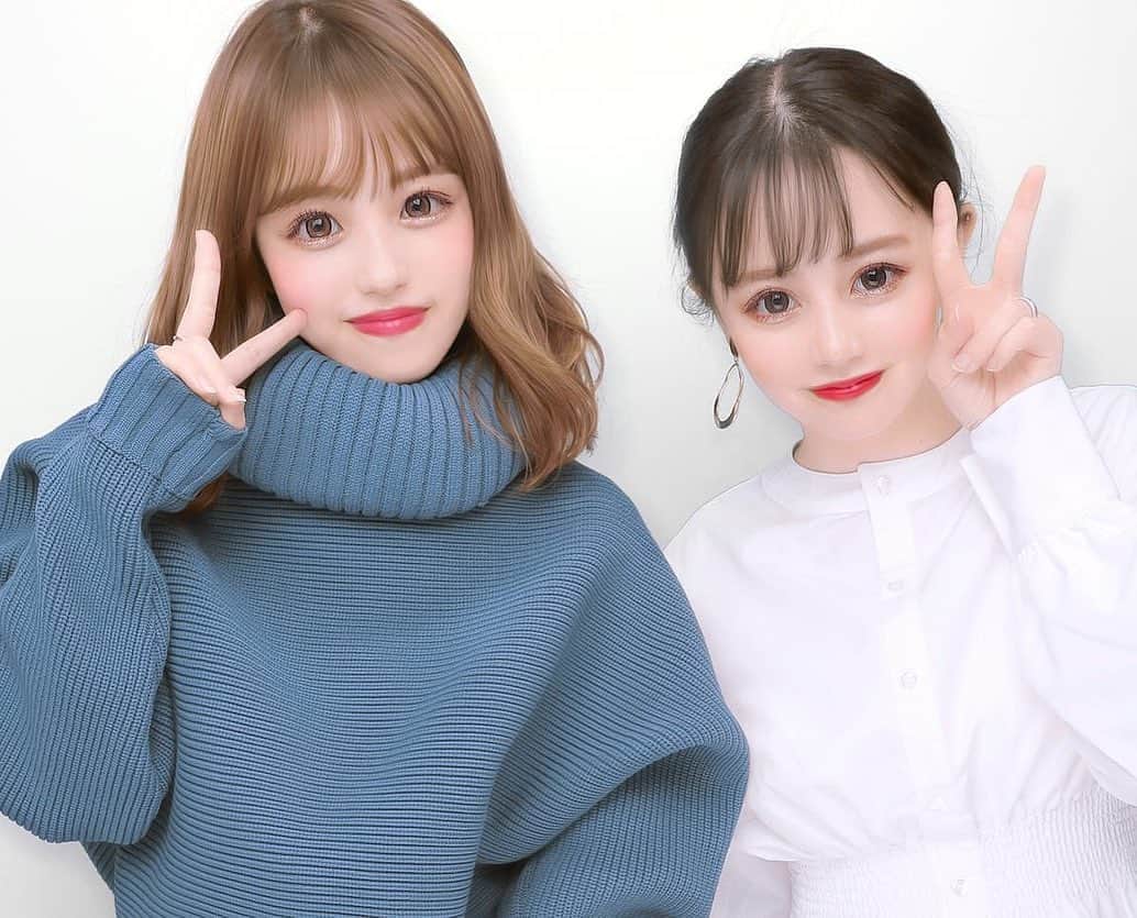 なあぽよのインスタグラム：「‏ ‏ この前何年ぶりってくらいにましゃこに会ったの〜😭❤️ 相変わらず可愛くてさ、可愛くて可愛くて可愛くてたまらなかったの〜🤢🎶 沢山お話しできて嬉しかったし楽しかったし来月もまた遊びましょう🤫❤️笑 もう、年単位空けるのやめよーね😡！笑 ‏ #ぷりんと倶楽部 #プリント倶楽部 #ましゃこ#愛しのましゃこ」