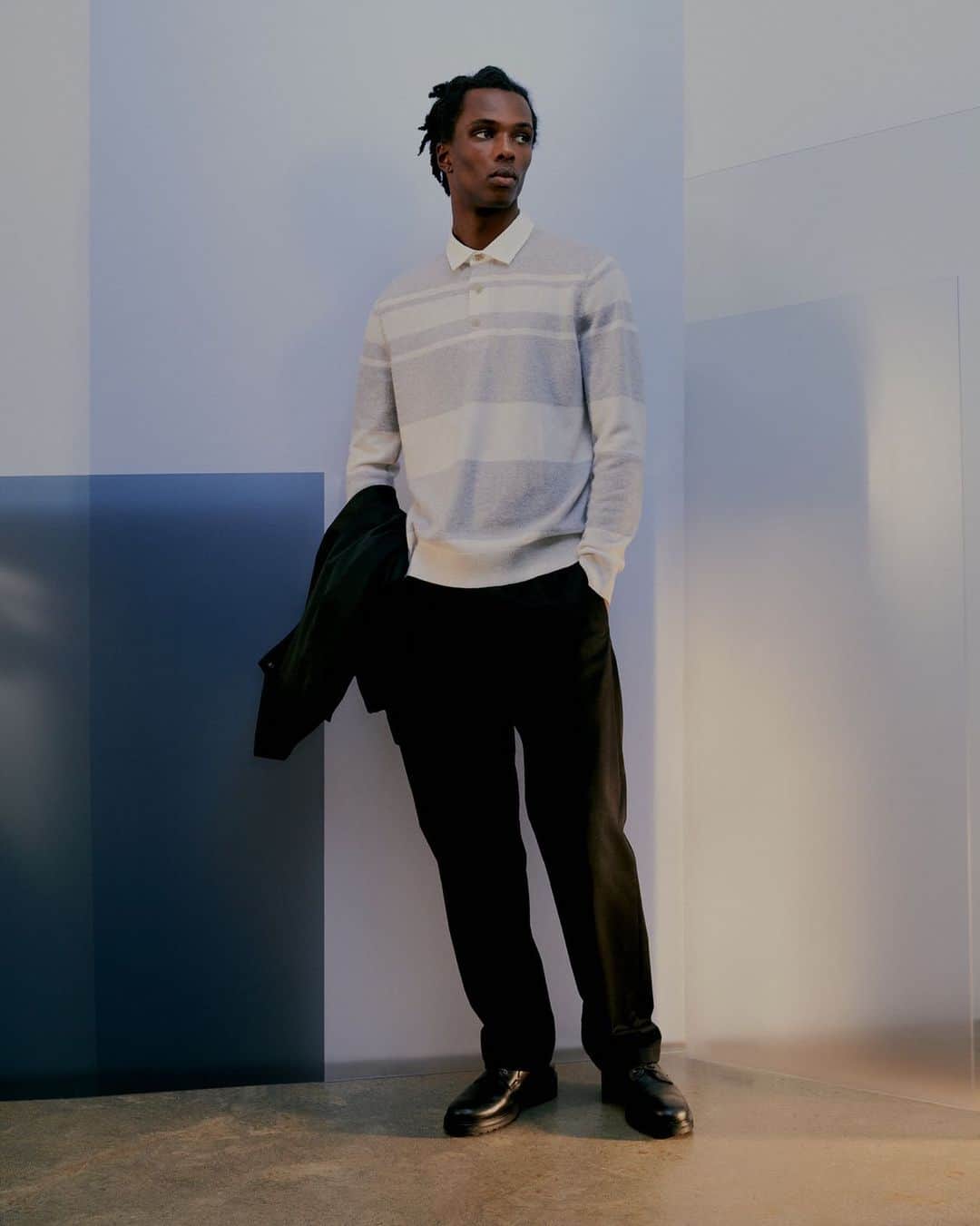 Club Monacoのインスタグラム：「Introducing: Recycled cashmere. At Club, we prioritize timeless, quality pieces that live on season after season, bringing intention and integrity to the products we make through the materials we use. #ABetterClub」