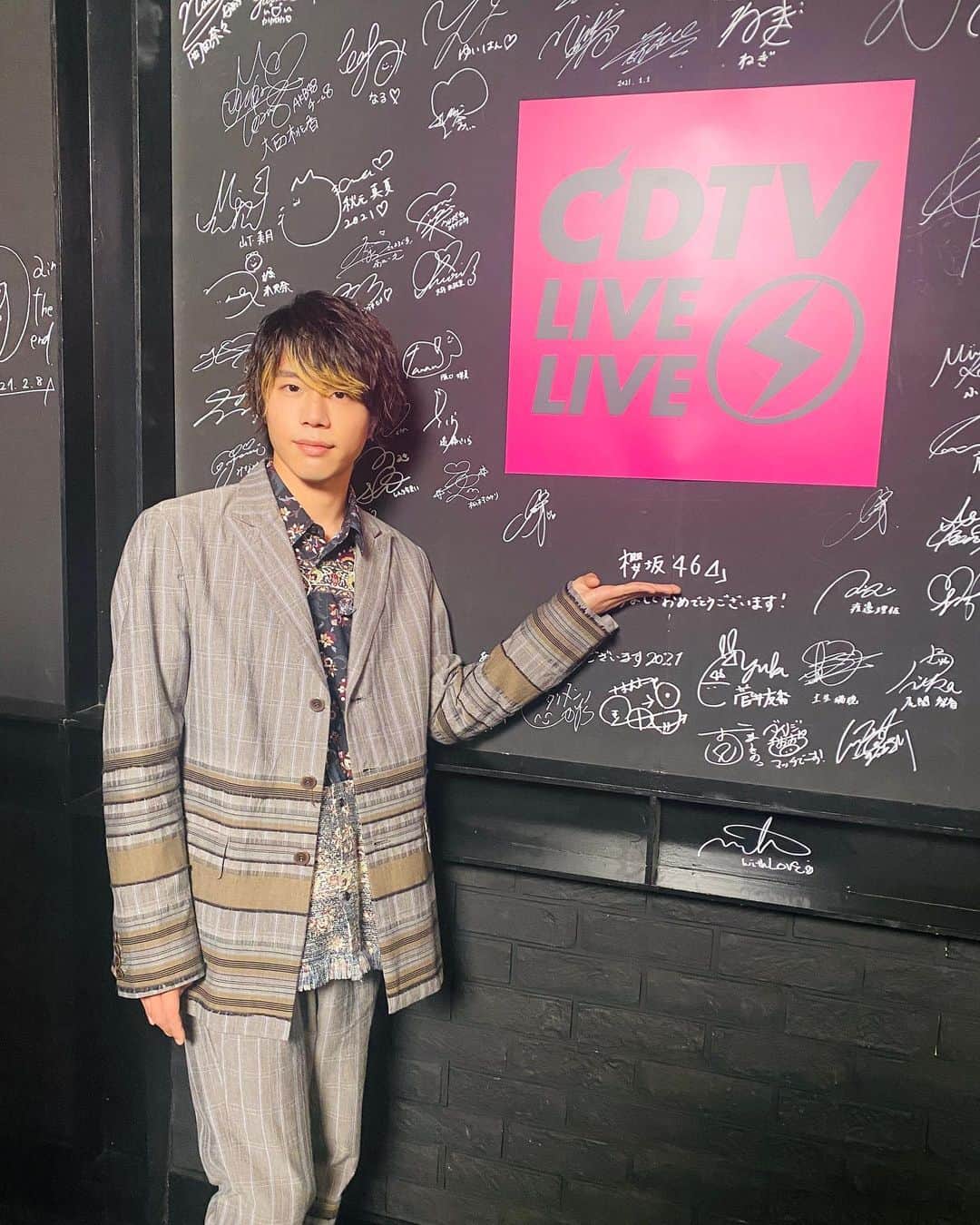 山田海斗のインスタグラム：「CDTV ライブ! ライブ! ありがとうございました！」